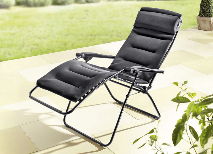 Gartenmöbel - Lafuma Air Comfort Relax-Liege, in Farbe ANTHRAZIT, in Ausführung Relax-Liege Ansicht 1