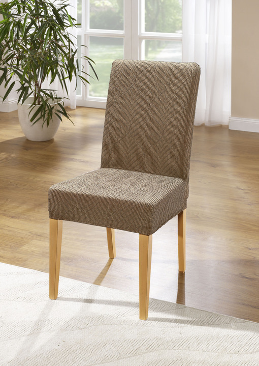 Wohnaccessoires - Stretchbezüge Ansicht 17 Wohnaccessoires - Stretchbezüge, in Größe 101 (Sesselbezug) bis 114 (Sitzflächen-Bezug), in Farbe BEIGE Ansicht 17