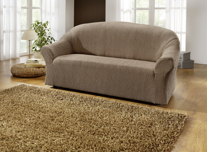 Wohnaccessoires - Stretchbezüge Ansicht 15 Wohnaccessoires - Stretchbezüge, in Größe 101 (Sesselbezug) bis 114 (Sitzflächen-Bezug), in Farbe BEIGE Ansicht 15