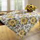 Tischdecken - Tisch- und Raumdekoration mit Sonnenblumen-Dessin, in Größe 110 (Läufer, 40/100 cm) bis 405 (Kissenbezug, 50/ 50 cm), in Farbe BUNT – Farbe BUNT – Ansicht 4