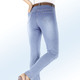 Hosen - Basic-Jeans, in Größe 017 bis 052, in Farbe HELLBLAU – Farbe HELLBLAU – Ansicht 2
