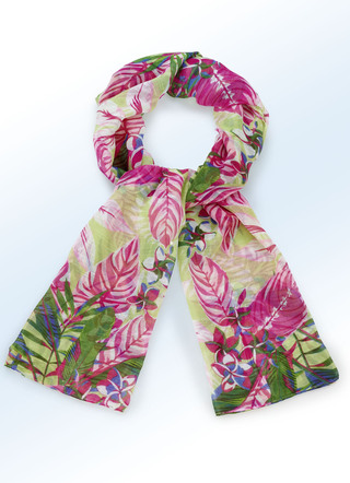 Schal mit Floraldessin