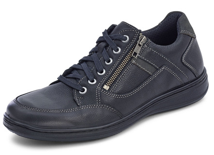Schnürschuh mit praktischem Reißverschluss