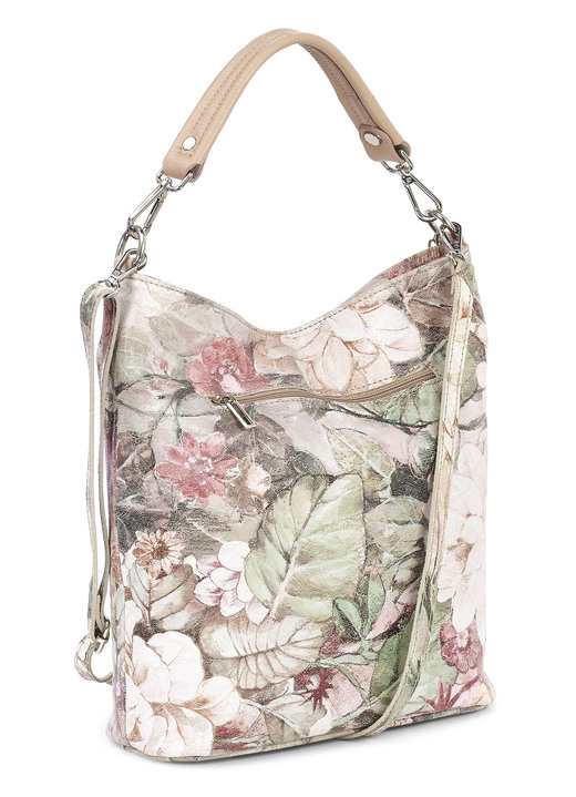 Taschen - Laurina, Tasche, Damen, mit verstellbarem Umhängeriemen, in Farbe ROSA-ECRU Ansicht 2