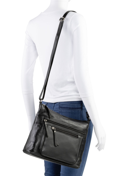 Taschen - Laurina, Tasche, Damen, mit verstellbarem Umhängeriemen, in Farbe COGNAC Ansicht 5