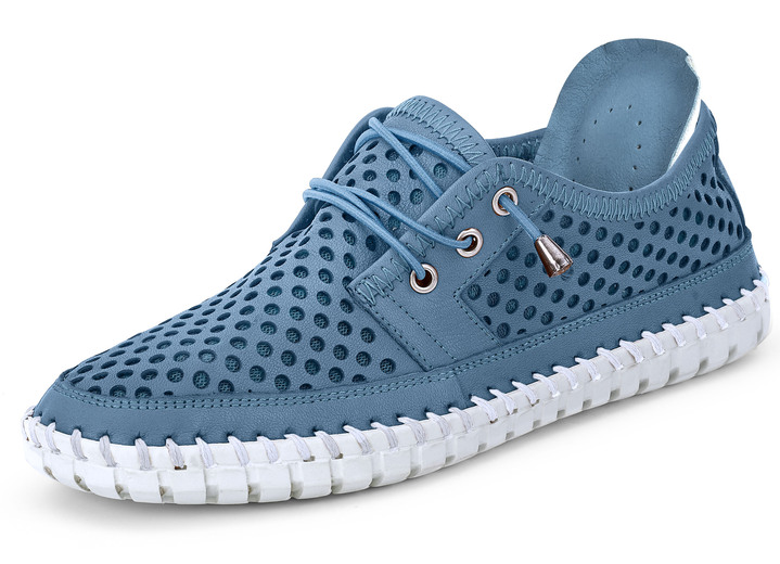 - SCHNÜRSCHUH, in Größe 036 bis 041, in Farbe JEANS Ansicht 2