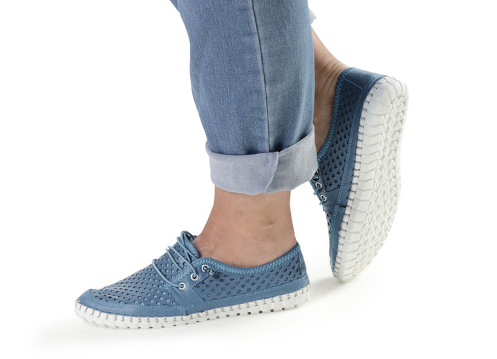 - SCHNÜRSCHUH, in Größe 036 bis 041, in Farbe JEANS Ansicht 5