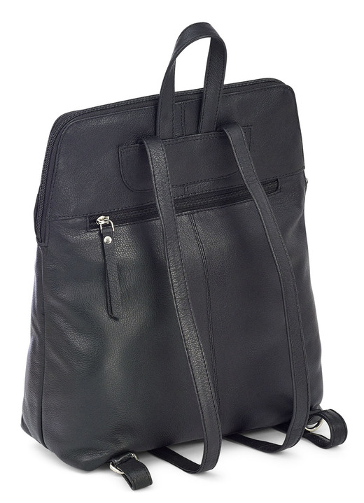 Taschen - Laurina, Rucksack, Damen, mit zwei verstellbaren Umhängeriemen, in Farbe SCHWARZ Ansicht 2