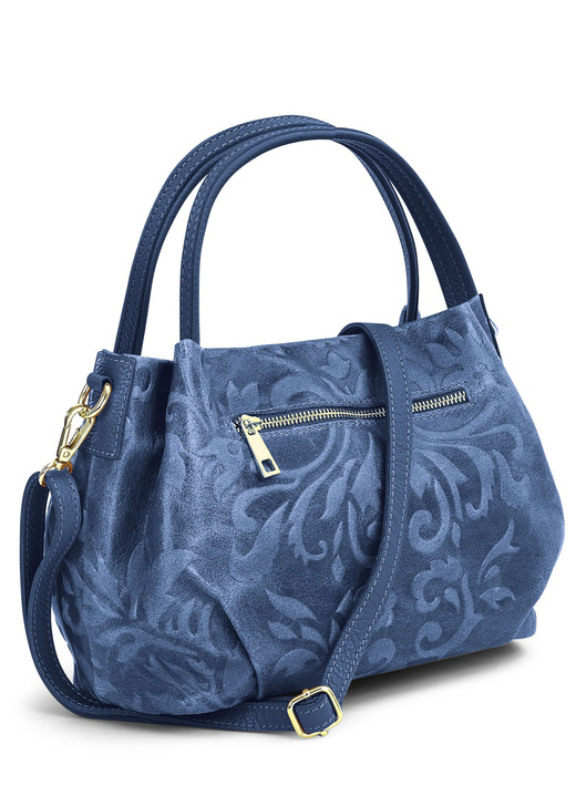 - Laurina Tasche mit edler Prägung, in Farbe BLAU Ansicht 2