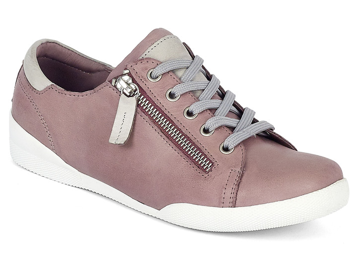 - Schnürschuh mit modernen EInsätzen, in Größe 036 bis 042, in Farbe ALTROSA Ansicht 1