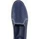 Komfortschuhe - Gemini Slipper mit sommerlich perforiertem Rind-Nappaleder, in Größe 036 bis 041, in Farbe MARINE – Farbe MARINE – Ansicht 3