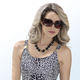 Bademode - Tankini in extra langer Form – Farbe SCHWARZ-WEISS – Ansicht 1 Bademode - Tankini in extra langer Form, in Größe 036 bis 056, in Cup B, in Farbe SCHWARZ-WEISS – Farbe SCHWARZ-WEISS – Ansicht 1
