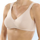 Soft-BH - Naturana BH mit vorgeformten Cups, in Größe 075 bis 100, in Cup B, in Farbe WEISS – Farbe PUDER – Ansicht 1