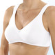 Soft-BH - Naturana BH mit vorgeformten Cups, in Größe 075 bis 100, in Cup A, in Farbe PUDER – Farbe WEISS – Ansicht 1
