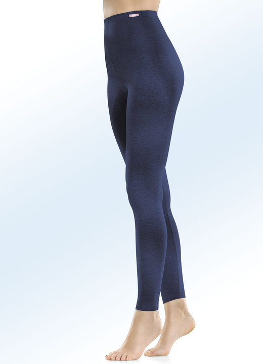 Leggings - Zweierpack Leggings mit BIO-Baumwolle Ansicht 8 Leggings - Zweierpack Leggings mit BIO-Baumwolle, in Größe 036 bis 054, in Farbe 1X ROT, 1X SCHWARZ Ansicht 8