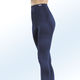 Leggings - Zweierpack Leggings mit BIO-Baumwolle – Farbe 1X GRAU MELIERT, 1X MARINE – Ansicht 4 Leggings - Zweierpack Leggings mit BIO-Baumwolle, in Größe 036 bis 054, in Farbe 1X ROT, 1X SCHWARZ – Farbe 1X GRAU MELIERT, 1X MARINE – Ansicht 4