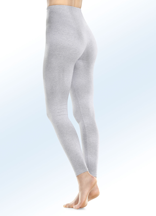 Leggings - Zweierpack Leggings mit BIO-Baumwolle Ansicht 5 Leggings - Zweierpack Leggings mit BIO-Baumwolle, in Größe 036 bis 054, in Farbe 1X ROT, 1X SCHWARZ Ansicht 5