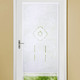 Klassisch - Fenster- und Türbehang mit Stangendurchzug – Farbe WEISS – Ansicht 2 Klassisch - Fenster- und Türbehang mit Stangendurchzug, in Größe 309 (Fensterbehang, H 80xB40 cm) bis 349 (Türbehang, H180xB90 cm), in Farbe WEISS – Farbe WEISS – Ansicht 2