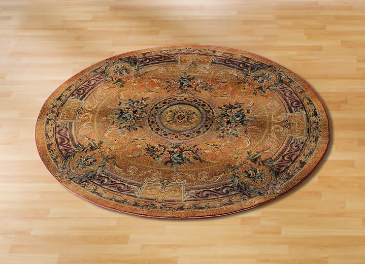 Klassisch - Brücken, Galerie und Teppiche in hochwertiger Qualität, in Größe 005 (Brücke, 40x 60 cm) bis 325 (Bettumrandung, 3-teilig), in Farbe BEIGE Ansicht 6