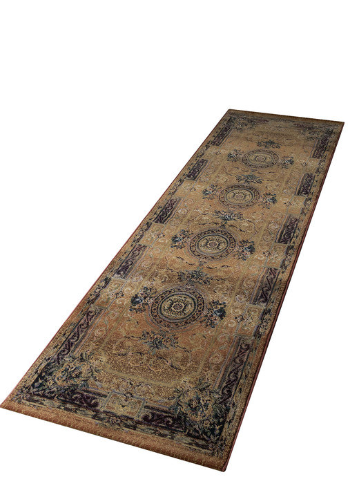 Klassisch - Brücken, Galerie und Teppiche in hochwertiger Qualität, in Größe 005 (Brücke, 40x 60 cm) bis 325 (Bettumrandung, 3-teilig), in Farbe BEIGE Ansicht 8