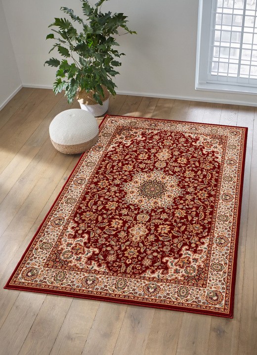 Klassisch - Klassisch gemusterte, gewebte Brücken und Teppiche, in Größe 109 (Brücke, 50x 80 cm) bis 312 (Teppich, ø 240 cm), in Farbe BERBER Ansicht 8