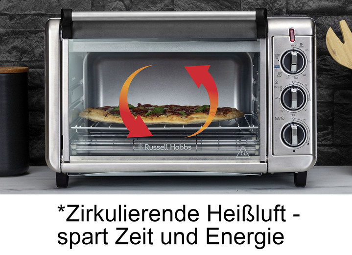 Kochen & Grillen - Heißluft-Ofen mit 5 Funktionen, in Farbe EDELSTAHL Ansicht 3