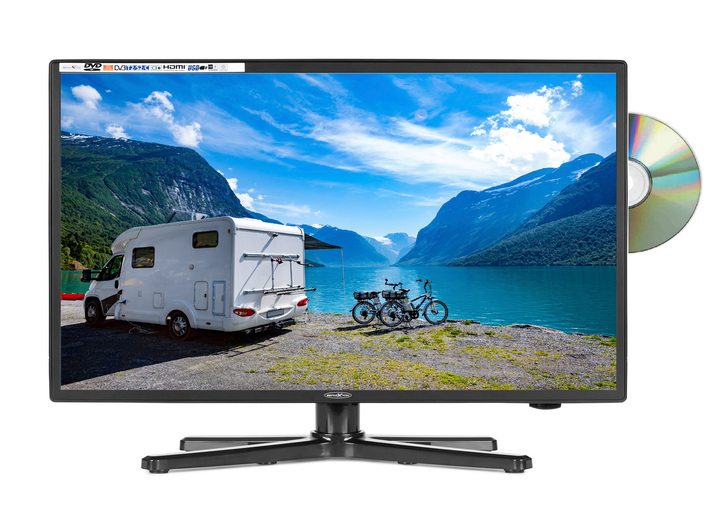 - Reflexion 6-in-1 LED-Fernseher mit integriertem DVD-Spieler, in Farbe SCHWARZ Ansicht 2