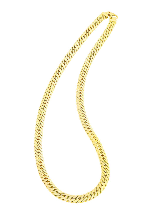 Halsketten & Armbänder - Hochwertige Flachpanzerkette, in Farbe  Ansicht 2