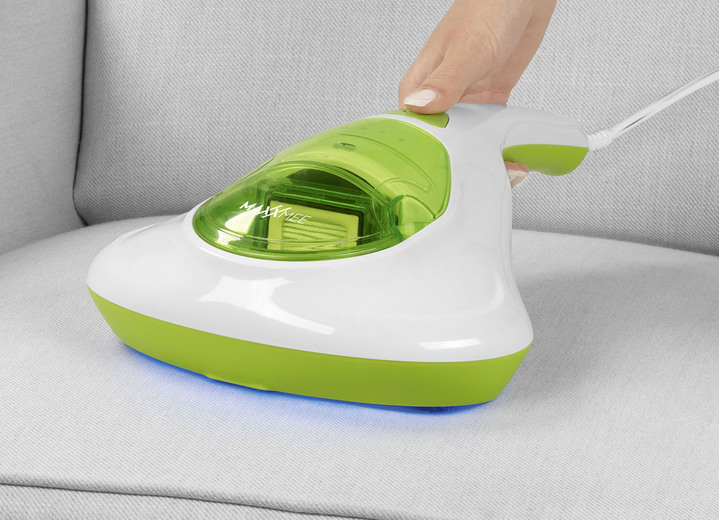 Reinigungsgeräte - Milbensauger mit UV-C-Lampe Ansicht 2 Reinigungsgeräte - Milbensauger mit UV-C-Lampe, in Farbe WEISS-GRÜN Ansicht 2