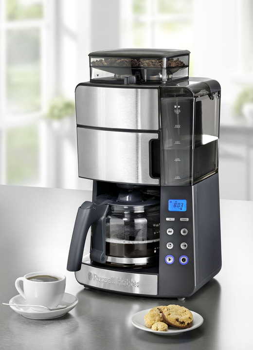 Russell Hobbs Kaffeemaschine mit integriertem Kegelmahlwerk - Elektrische  Küchengeräte