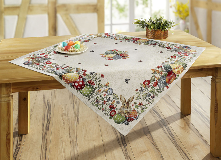 Tischdecken - Gobelin Tisch- und Raumdekoration, in Größe 100 (2 Platzsets, 33x 45 cm) bis 404 (Kissenbezug, 45x 45 cm), in Farbe BUNT Ansicht 2