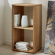 Sideboards & Kommoden - Möbelprogramm mit Massivholzfronten und Softclose – Farbe WILDEICHE – Ansicht 3 Sideboards & Kommoden - Möbelprogramm mit Massivholzfronten und Softclose, in Farbe KERNBUCHE, in Ausführung Regal klein – Farbe WILDEICHE – Ansicht 3