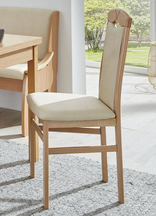 Essgruppen - Zeitlose Esszimmermöbel Ansicht 6 Essgruppen - Zeitlose Esszimmermöbel, in Farbe EICHE-CAPPUCCINO, in Ausführung Eckbankgruppe, 4-teilig Ansicht 6