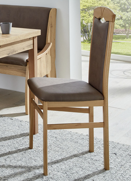 Essgruppen - Zeitlose Esszimmermöbel Ansicht 8 Essgruppen - Zeitlose Esszimmermöbel, in Farbe EICHE-CAPPUCCINO, in Ausführung Eckbankgruppe, 4-teilig Ansicht 8