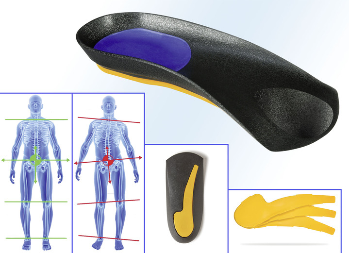 Schuhe & Einlagen - Superthotics Einlagen, in Größe 001 bis 003, in Farbe SCHWARZ, in Ausführung Damen Ansicht 1