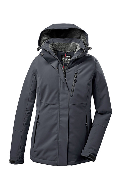 Aktiv- und Sportmode - Hochwertige Damen-Funktionsjacke, in Größe 036 bis 054, in Farbe DUNKELNAVY Ansicht 1
