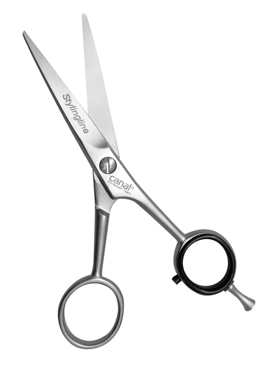Haarstyling & Haarpflege - Profi-Haarschere, in Farbe EDELSTAHL