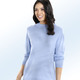 Pullover - Pullover mit Schurwolle, in Größe 036 bis 050, in Farbe BLEU – Farbe BLEU – Ansicht 1