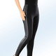 Damenmode - Leggings im interresanten Materialmix – Farbe SCHWARZ – Ansicht 3 Damenmode - Leggings im interresanten Materialmix, in Größe 018 bis 092, in Farbe SCHWARZ – Farbe SCHWARZ – Ansicht 3