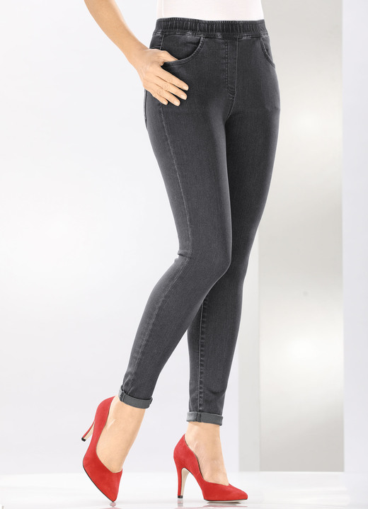 Hosen - Super softe Jegging-Jeans, in Größe 017 bis 050, in Farbe JEANSBLAU Ansicht 15