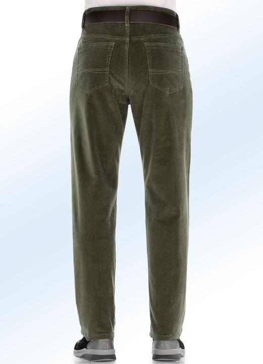 Hosen - Thermo-Cordhose in 3 Farben, in Größe 024 bis 062, in Farbe DUNKELBRAUN Ansicht 4