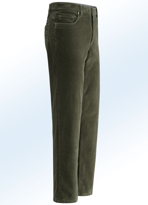 Hosen - Thermo-Cordhose in 3 Farben, in Größe 024 bis 062, in Farbe DUNKELBRAUN Ansicht 5