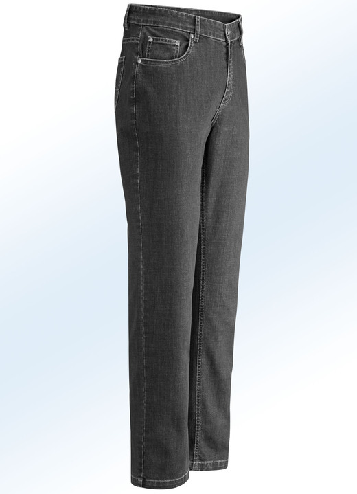Hosen - Jeans in 3 Farben, in Größe 024 bis 110, in Farbe SCHWARZ Ansicht 1