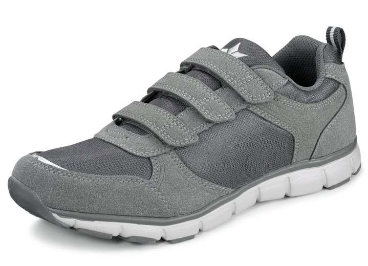 Slipper & Schnürschuhe - Sportliche Herren-Slipper, mit herausnehmbarem Fußbett, in Größe 040 bis 047, in Farbe SCHWARZ Ansicht 4