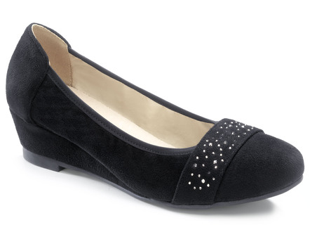 Pumps mit attraktiven Glitzersteinchen