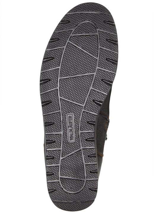 Komfortschuhe - Waldläufer Schnür-Stiefelette mit Warmfutter aus reiner Baumwolle, in Größe 4 1/2 bis 9, in Farbe SCHWARZ Ansicht 4