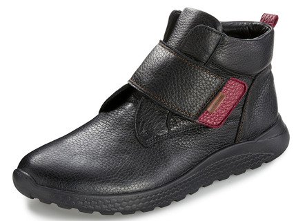 Waldläufer, bequeme Damen-Stiefeletten, Weite H, mit herausnehmbarem Fußbett