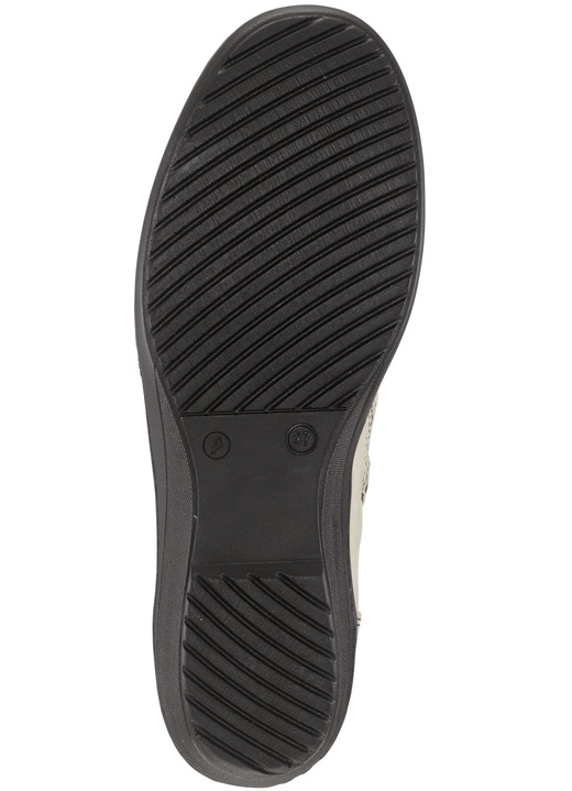 Komfortschuhe - Gemini, bequeme Damen-Boots, Weite H, mit herausnehmbarem Fußbett, in Größe 036 bis 042, in Farbe SCHWARZ Ansicht 6