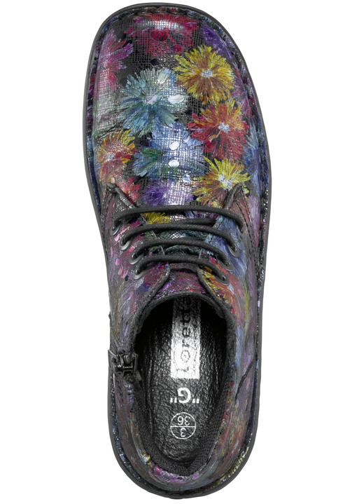 Komfortschuhe - ELENA EDEN, schicke Damen-Boots, Weite G, mit herausnehmbarem Fußbett, in Größe 036 bis 042, in Farbe SCHWARZ Ansicht 5