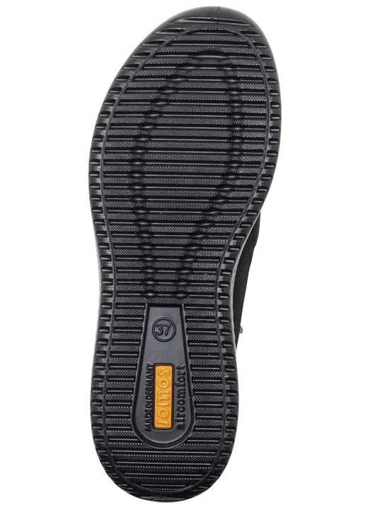 Komfortschuhe - Atmungsaktive Damen-Boots, Winterschuhe, Weite K, mit Reißverschluss, in Größe 036 bis 042, in Farbe SCHWARZ Ansicht 4